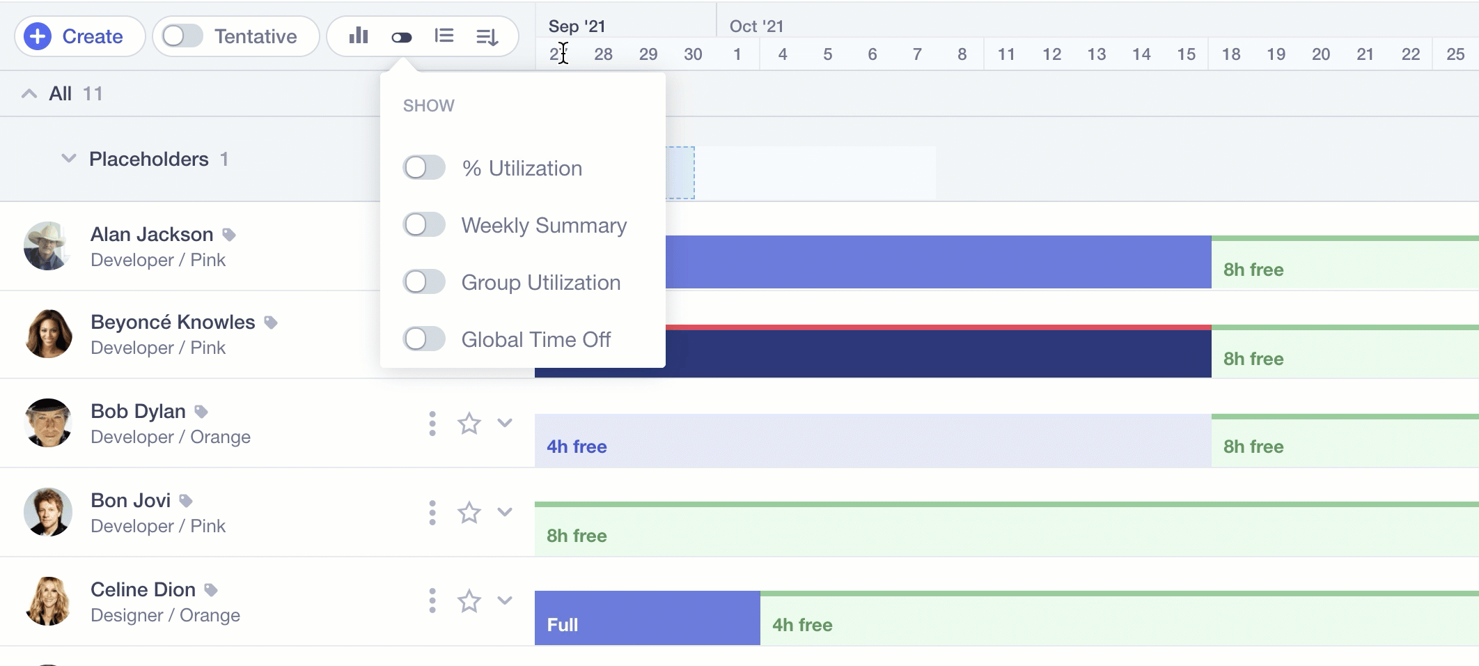 utilization in project resource management