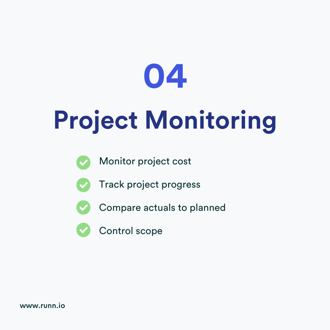 project monitoring phase